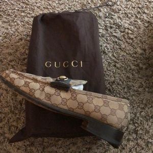 Gucci Monogram Loafers